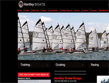 Tablet Screenshot of hartleyboats.com